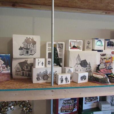 Lots of Dept 56- several different villages including snow village, dickens, heritage