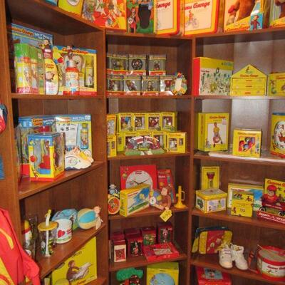 Probably the largest Curious George collection you will ever see!