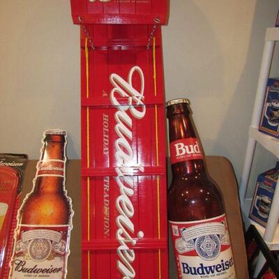 Fun Budweiser display pieces