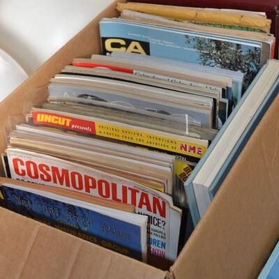 Vintage retro magazines