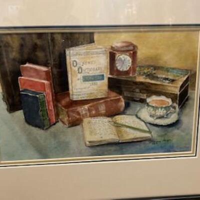 Original painting watercolor