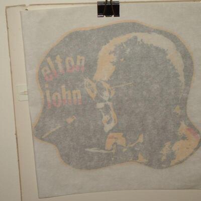 Vintage 1970s Iron-On T-Shirt transfers