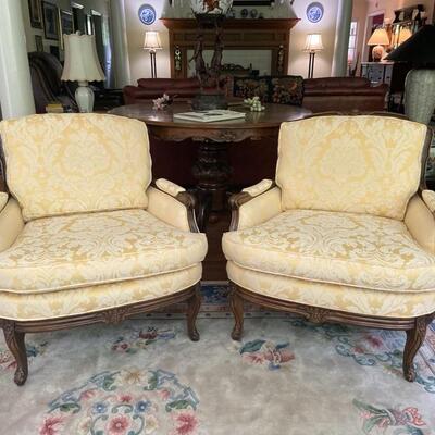 Robert Allen "Infinite Yellow" chairs