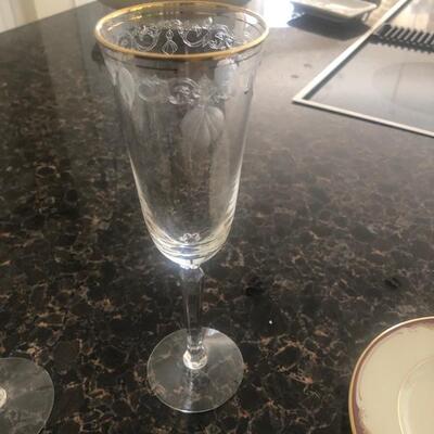 Champagne glasses 12 by Lenox 