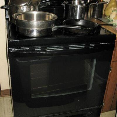 Kenmore black electric stove for sale    buy it now $ 65.00