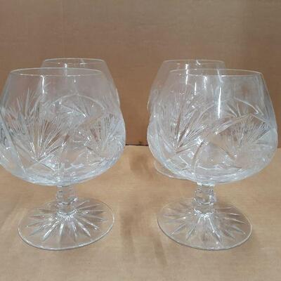 https://www.ebay.com/itm/114835803757	KG8075 (4) Brandy Sniffers Cut Crystal Glass Local Pickup

