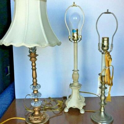 https://www.ebay.com/itm/124755346847	KG0061 LOT OF 3 MISC TABLE LAMPS
