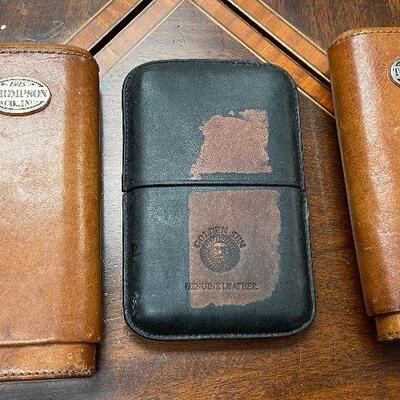 https://www.ebay.com/itm/114833560600	TM9430 Cigar Cases Leather: Thompson and Golden Sun		Auction
