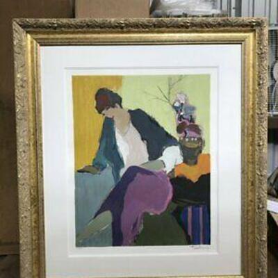 https://www.ebay.com/itm/124752733925	CF7007B Itzchak Tarkay Loneliness II 1990 Serigraph in Color on Coventry Paper S		Auction
