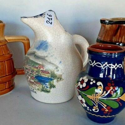 https://www.ebay.com/itm/114833675925	CC8017 LOT OF 4 COLLECTIBLE PITCHERS UShip or Local Pickup		Auction
