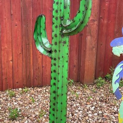 metal cactus 