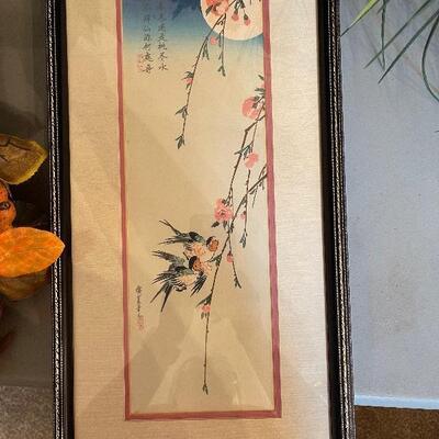 ORIGINAL ANTIQUE Woodblock by ANDO HIROSHIGE 1797-1858 SIGNED