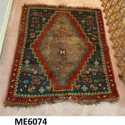 ME6073: Asian / Middle Eastern Handmade Rug
