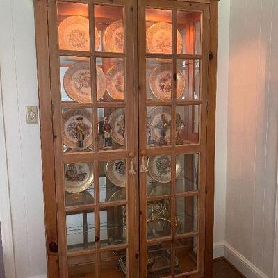 American of Martinsville Display Cabinet