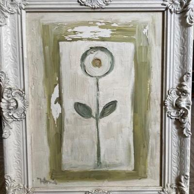 Flower in frame