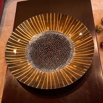 Large lacquer platter