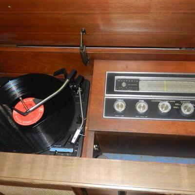Sylvania Record Stereo Cabinet