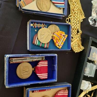 Brass medals