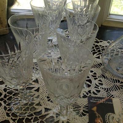 Waterford crystal wine glasses