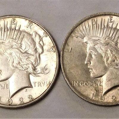 1922s & 1923 Peace Dollars