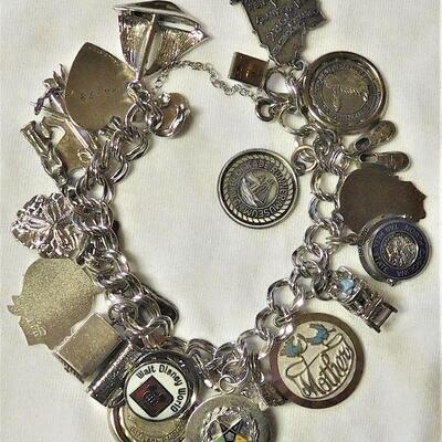 Sterling Charm Bracelet