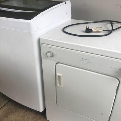 Kenmore Dryer and RCA top load Washer