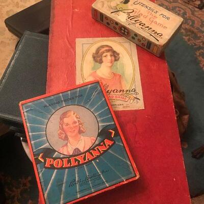 Vintage Pollyanna Board Games