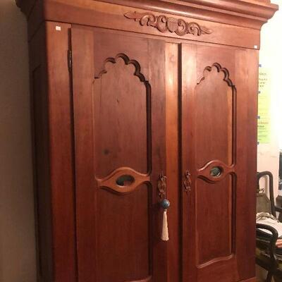 Antique Cherrywood Armoire