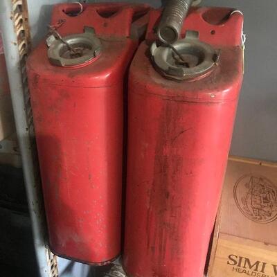 Vintage Gasoline Cans