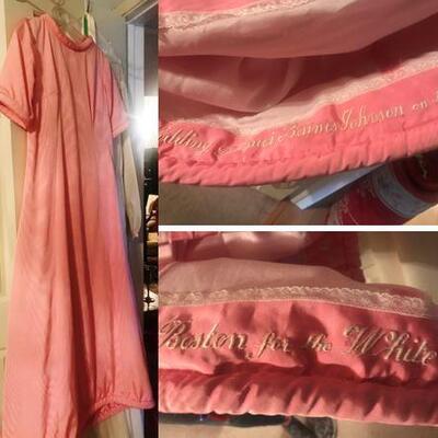 1966 Original Bridesmaid Dress of Luci Baines Johnson Wedding