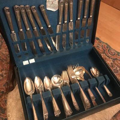 Holmes & Edwards silverplate flatware