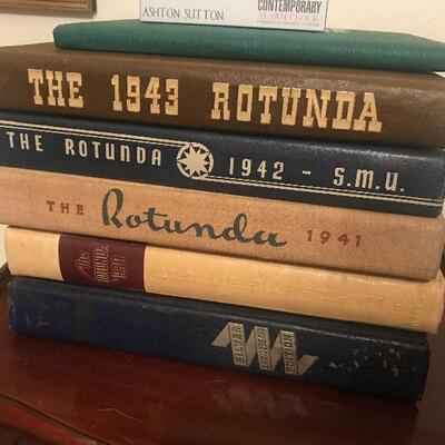 SMU Rotunda Year Books 1939-43