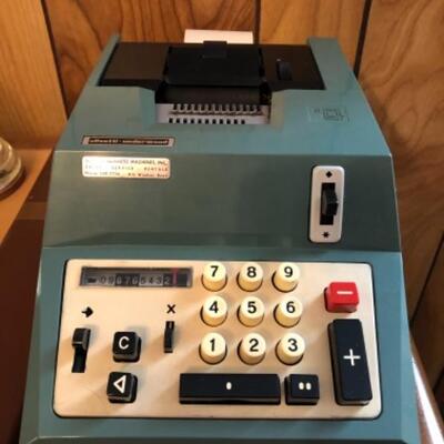 Olivetti-Prima Underwood adding machine 1960â€™s -Argentina
$38