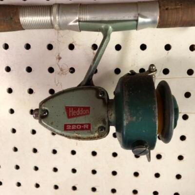 Heddon 220R reel and rod
$12