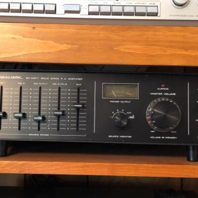 Realistic amplifier
$40