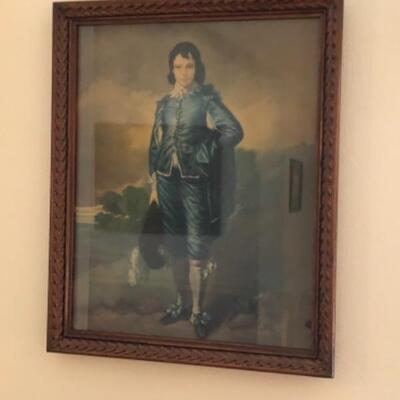 Framed Blue Boy
$20