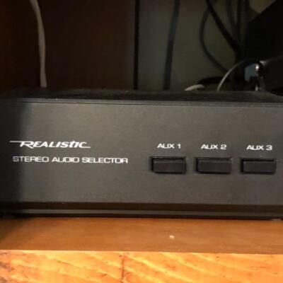 Realistic stereo audio selector
$16
