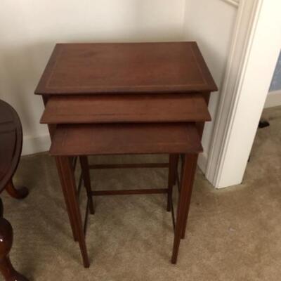3pc Nesting tables with inlays 
$99