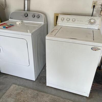 Whirlpool Washer + Dryer 