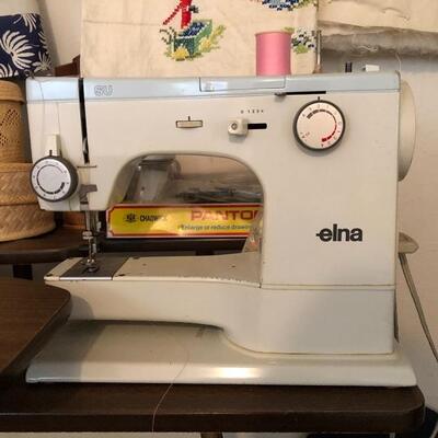 Elna Sewing Machine, works great! 