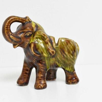 Ceramic Elephant Ashtray