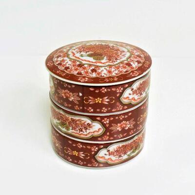 Japanese Stacking Bowls with Lid