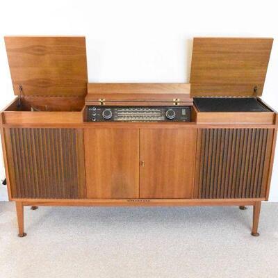 Telefunken Stereo Cabinet with Sony Reel to Reel