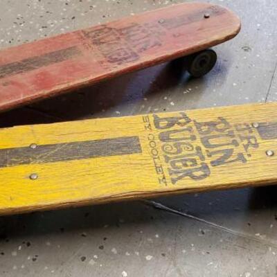 
#5136 â€¢ 2 Vintage Skateboards