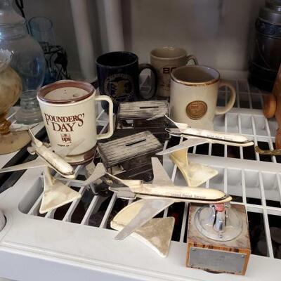 
#5032 â€¢ Waechtersbach UPS 75 Years Ceramic Coffee Tea Mug, UPS Airplanes, and More