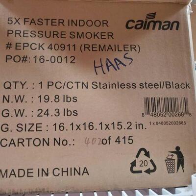 #2298 â€¢ Caimanb5x Faster Indoor Pressure Smoker