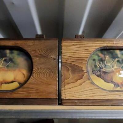 
#5135 â€¢ 2 Wooden Boxes