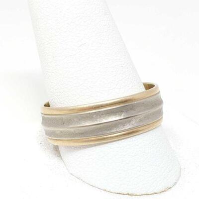 #1000 â€¢ 14k Gold Wedding Band-7.1g