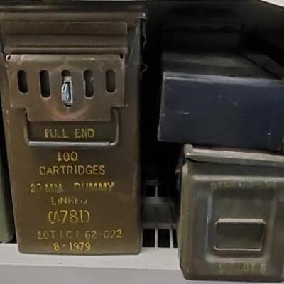 Ammo Cans Lot # 4552