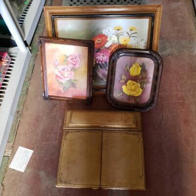 
#6502 â€¢ 3 Pieces Of Framed Art